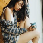 portrait, woman, model, girl, female, lady, female model, asian, asian girl, asian woman, asian model, young woman, wardrobe, style, fashion, pose, posing, modeling, sitting